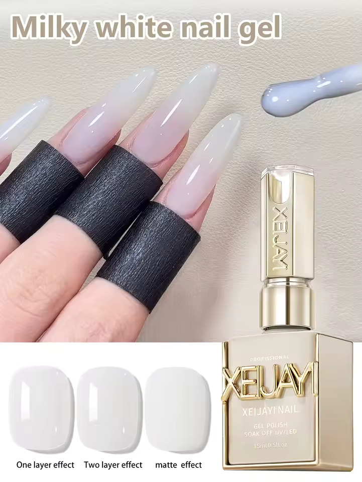 Xeijay - Top coat blanc laiteux 15ml